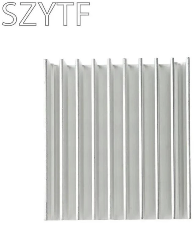 Alt view image 3 of 3 - Heatsink Radiator Cooler Radiator 50x45x18MM Silver Heat Sink