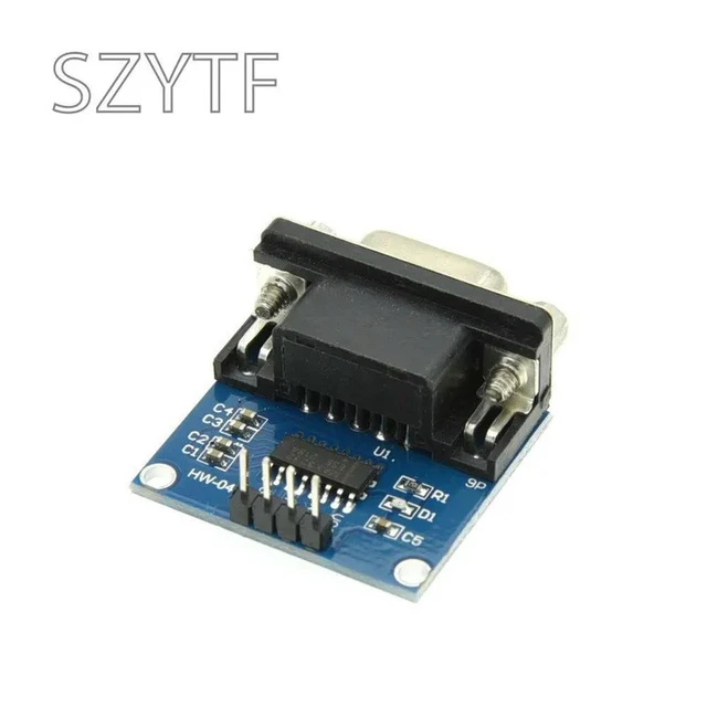 Alt view image 3 of 3 - RS232 To TTL Converter Module COM Serial Port Board MAX3232 MAX232CSE