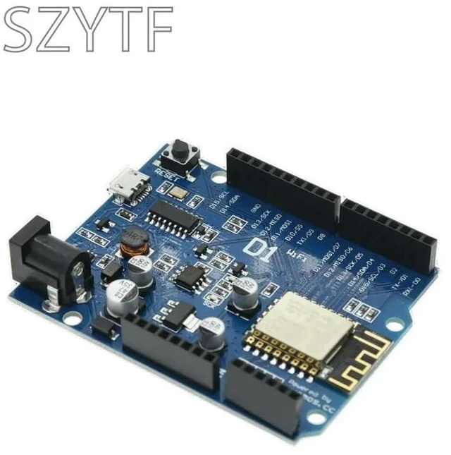 Alt view image 2 of 3 - WeMos D1 R2 Based ESP8266 for NodeMCU Compatible