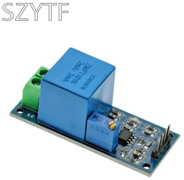 Alt view image 3 of 3 - Active Single Phase Voltage Transformer Module AC Output Voltage Sensor for Mega ZMPT101B 2mA