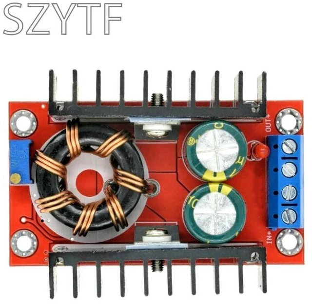 Alt view image 3 of 3 - 150W Boost Converter DC-DC 10-32V to 12-35V Step Up Voltage Charger Module