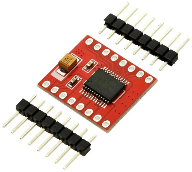 Alt view image 3 of 3 - DC Motor Drive Board Module Dual Motor Driver 1A TB6612FNG For Microcontroller Better Than L298N TB6612