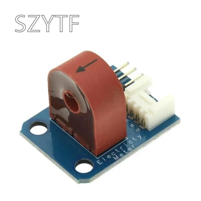 Alt view image 3 of 3 - Electricity Meter(Analog) AC Current Sensor Current Transformer 5A For TA12-100