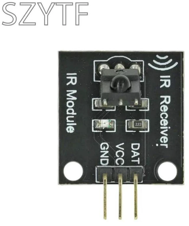 Alt view image 3 of 3 - Infrared Transmitter And Receiver Module 38KHz For Robotics Projects Electronic Blocks IR Remote Control For Single Chip