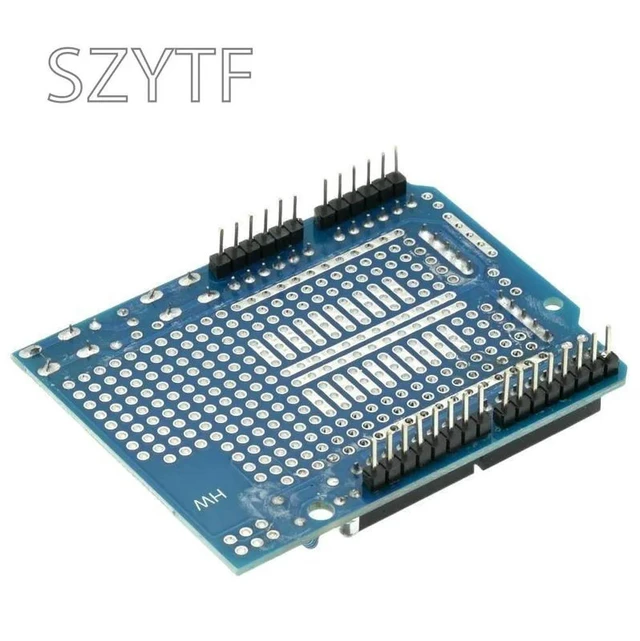 Alt view image 2 of 3 - Electronics UNO Proto Shield Prototype Expansion Board With SYB-170 Mini Breadboard Based For UNO ProtoShield DIY