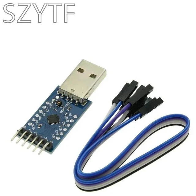 Main image of CP2104 Module USB TO TTL USB to Serial Module UART STC Downloader Wire Brush