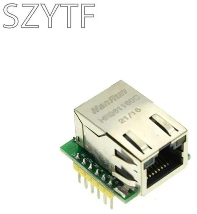 Alt view image 2 of 3 - 1PCS W5500 Module TCP/IP Ethernet Module Compatible with WIZ820io Network Interface RC5 IoT for