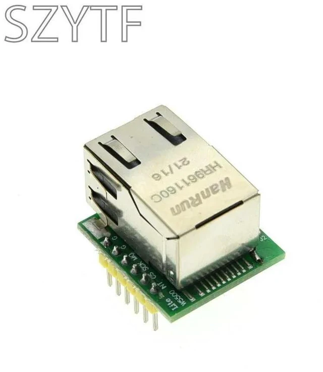 Alt view image 3 of 3 - 1PCS W5500 Module TCP/IP Ethernet Module Compatible with WIZ820io Network Interface RC5 IoT for