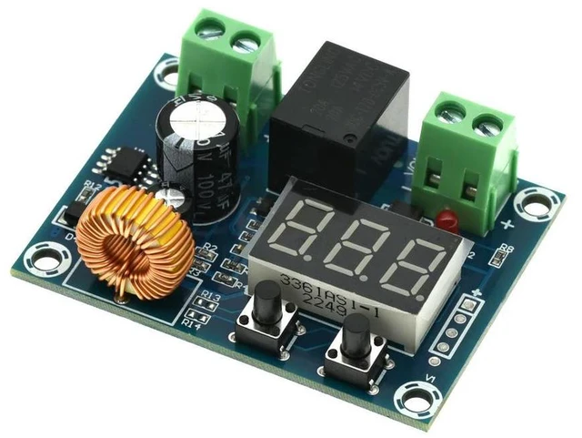 Alt view image 2 of 3 - XH-M609 Low Voltage Disconnect Switch Cut Off 12V 24V 36V Digital LED Display Over-Discharge Protect for 12-36V Lithium
