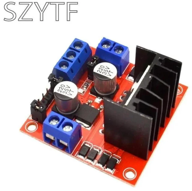 Alt view image 2 of 3 - L298N Motor Driver Controller Board L298 Module For Dual H Bridge DC Stepper Motor Car Robot