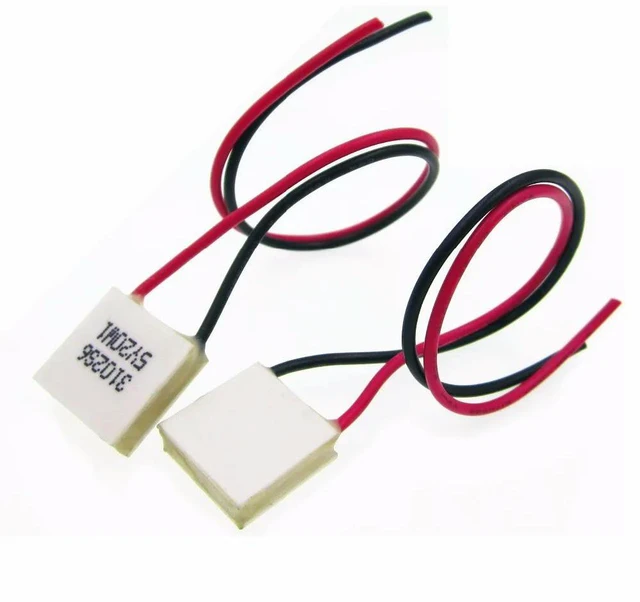 Alt view image 2 of 3 - 1pcs Thermoelectric Cooler Peltier TES1-03102 mini 15*15mm low power 3V2A high efficiency Peltier Elemente Module