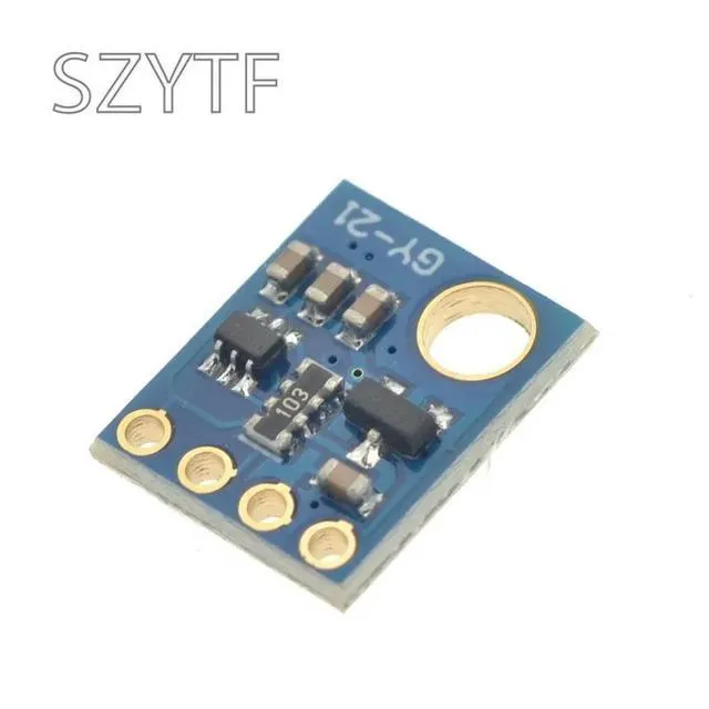 Alt view image 2 of 3 - SHT21 Digital Humidity And Temperature Sensor Module Replace SHT11 SHT15 GY-21-HTU21