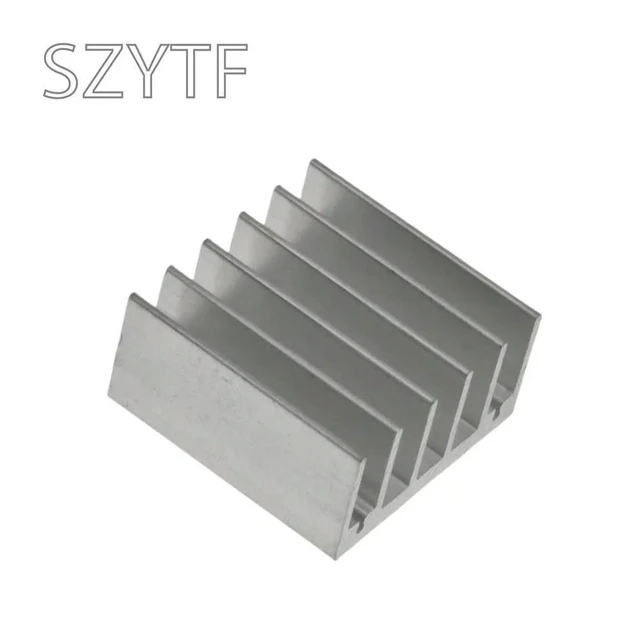 Alt view image 2 of 3 - 5PCS Heatsink Radiator Cooler Radiator 30x30x15MM Aluminum Heat Sink For Computer Dedicated