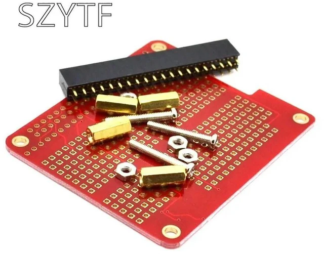 Main image of Exclusive HAT gold tunnel plate DIY soldering kit for Raspberry Pi 3