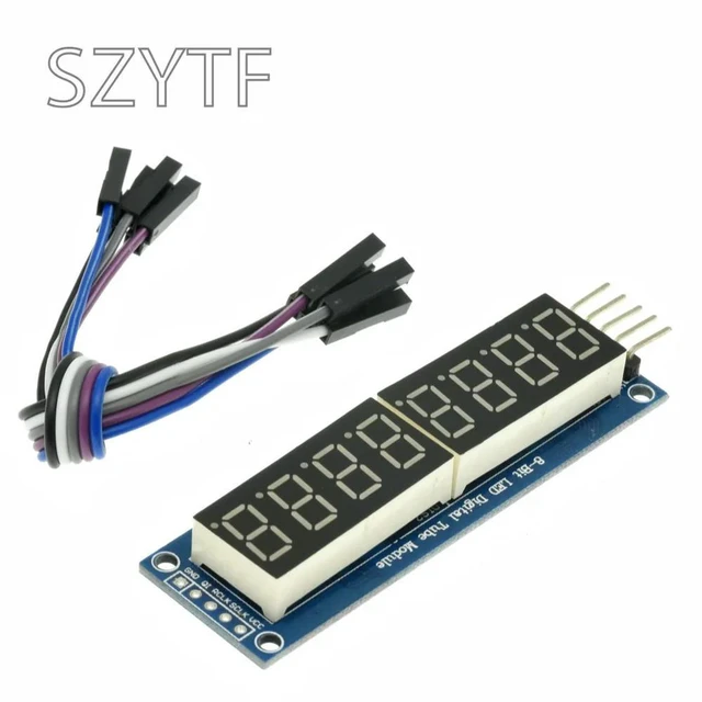 Alt view image 3 of 3 - 8-Bit Nixie Tube Display Board with 74HC595 Driver IC