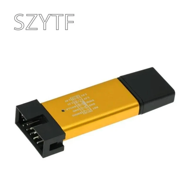 Alt view image 2 of 3 - Stlink Link V2 Mini STM8 STM32 Simulator Download Programmer Programming With Cover DuPont Cable