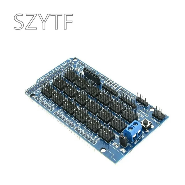 Alt view image 2 of 3 - Mega Sensor Shield V1.0 V2.0 dedicated Sensor expansion board electronic building blocks