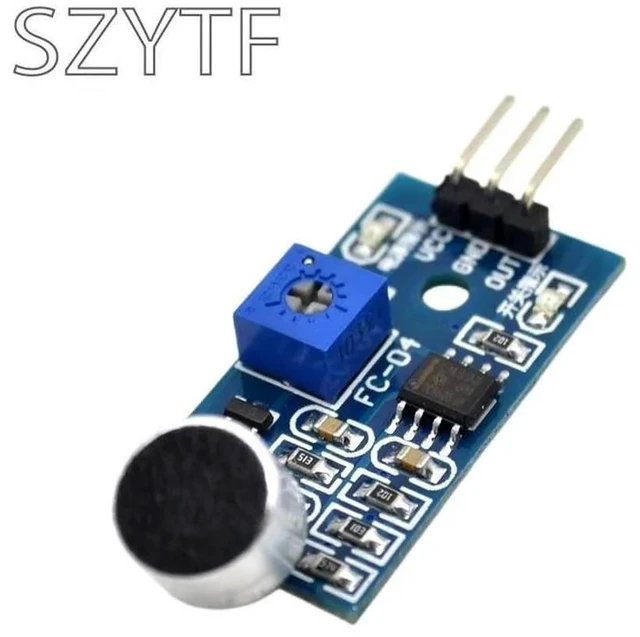 Main image of microphone head Sound intensity voice switch sensor module for