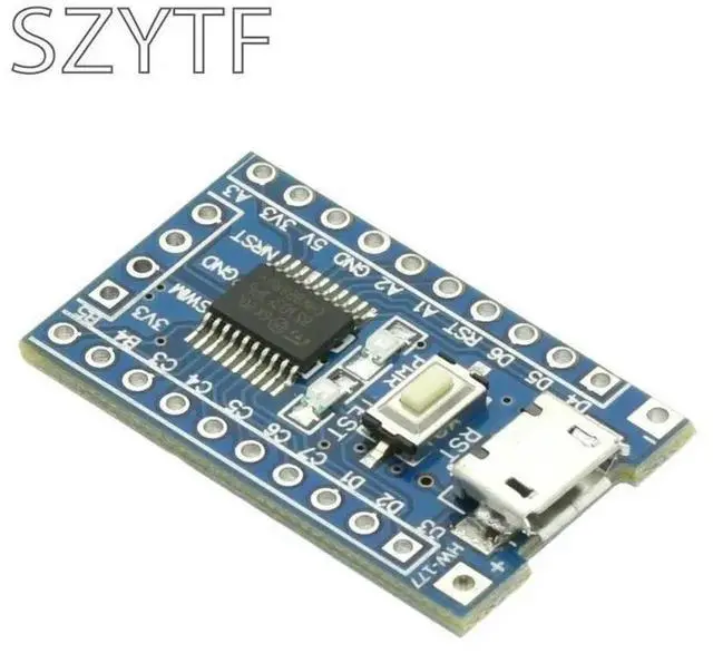 Alt view image 3 of 3 - STM8S Electronic Development Board Minimum System Board STM8S103F3P6 Microcontroller Core Board