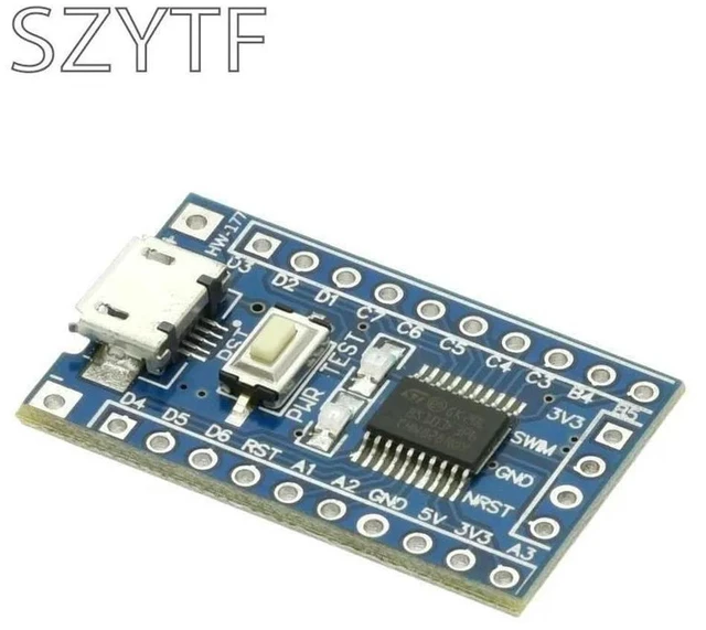 Alt view image 2 of 3 - STM8S Electronic Development Board Minimum System Board STM8S103F3P6 Microcontroller Core Board