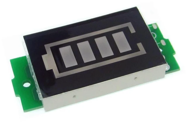 Main image of 3S 3 Series Lithium Capacity Indicator Module 12.6V Blue Display Electric Vehicle Power Tester Li-po Li-ion