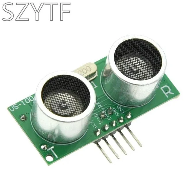 Main image of US-100 Ultrasonic Sensor Module 2cm-450cm Distance Measurement with Temperature Compensation, UART & Trigger Mode