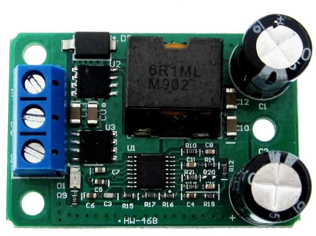 Alt view image 2 of 3 - 24V/12V To 5V/5A 25W DC-DC Buck Step Down Power Supply Module Synchronous Rectification Power Converter