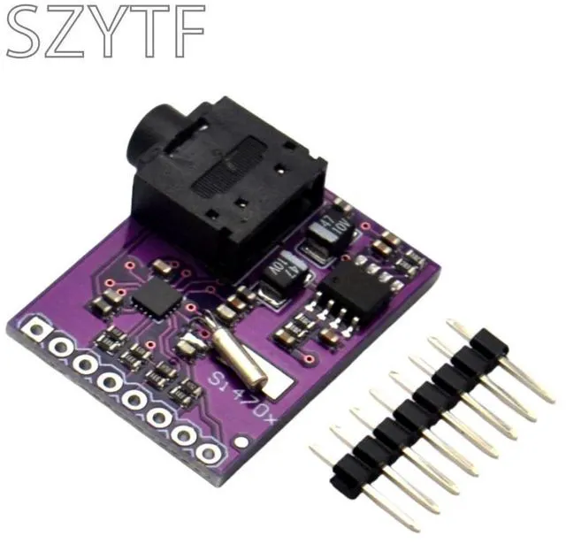 Alt view image 2 of 3 - Si4703 FM Radio Receiver Module I2C Interface for STM32 AVR PIC DIY Digital Tuner Board