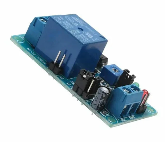 Main image of DC 12V Timer Delay Relay Adjustment Potentiometer Board Turn ON / Delay Turn OFF Switch Module With Timer Control Board