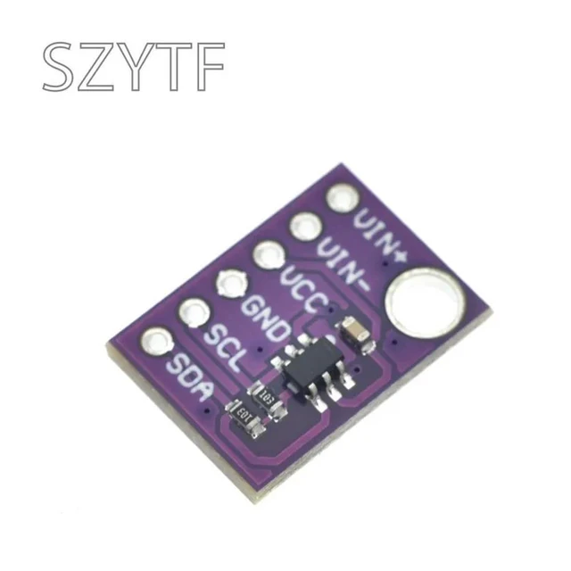 Alt view image 2 of 3 - ADS1110 16-bit analog-to-digital self-calibration A/D converter module Voltage acquisition Thermocouple temperature detection