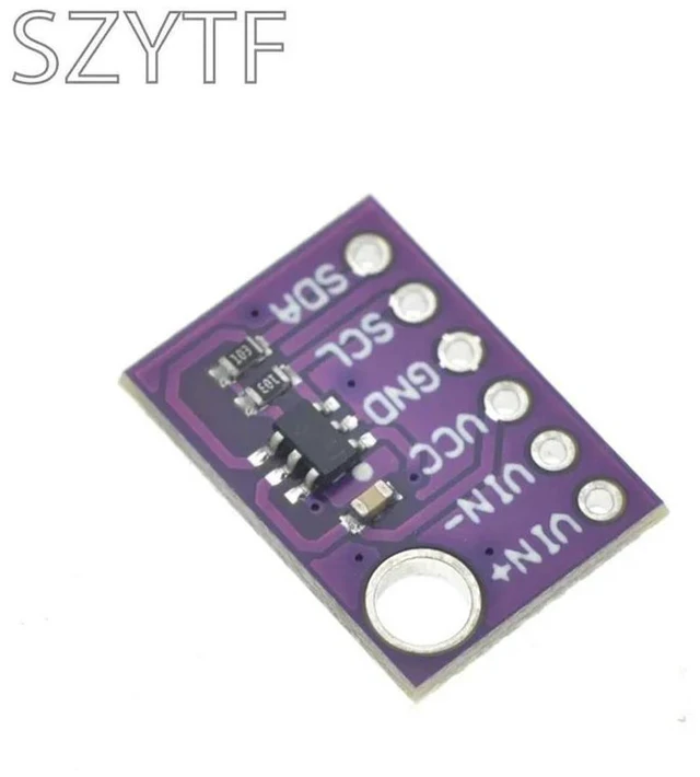 Alt view image 3 of 3 - ADS1110 16-bit analog-to-digital self-calibration A/D converter module Voltage acquisition Thermocouple temperature detection