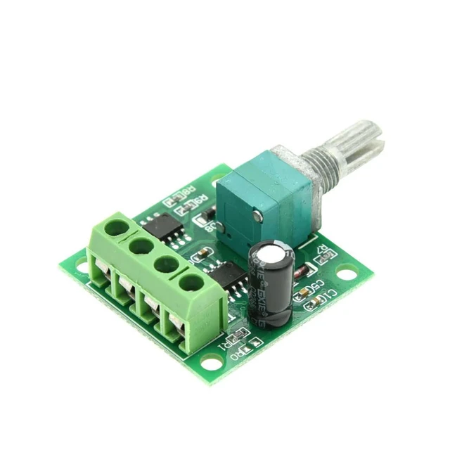 Alt view image 2 of 3 - PWM DC Motor Governor 1.8V 3V 5V 6V 12V 2A Speed Switch Switch Function 1803BK