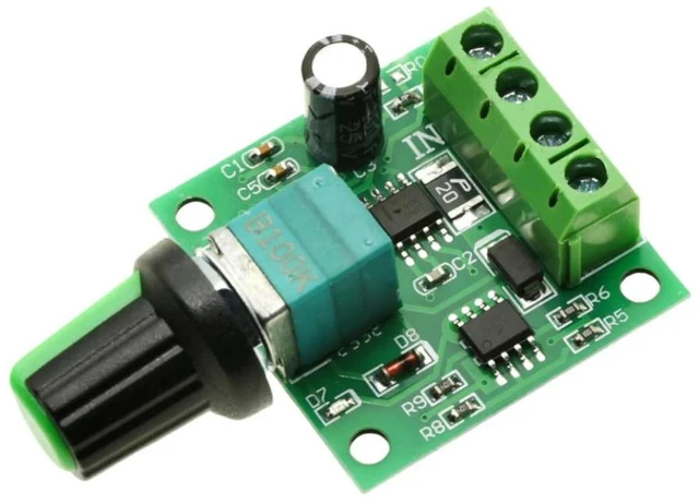 Main image of PWM DC Motor Governor 1.8V 3V 5V 6V 12V 2A Speed Switch Switch Function 1803BK