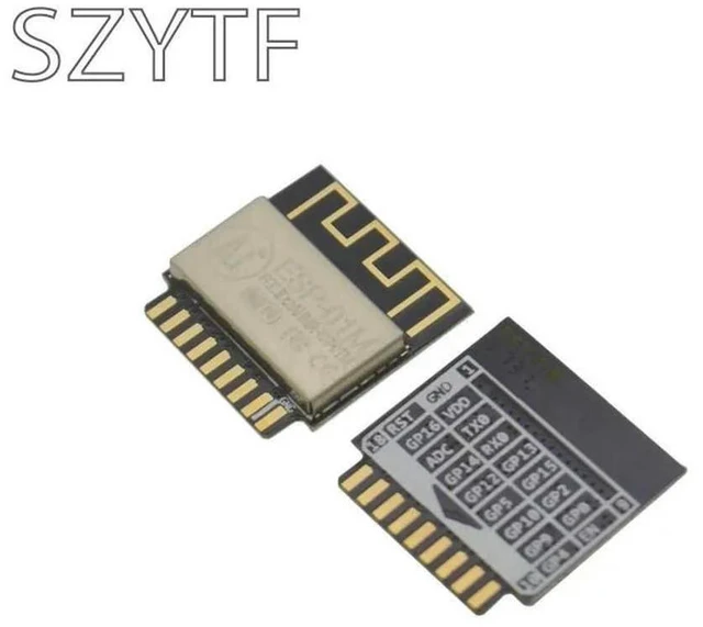 Alt view image 2 of 3 - ESP8266 Transmission Industrial Anxin Esp-01m Module