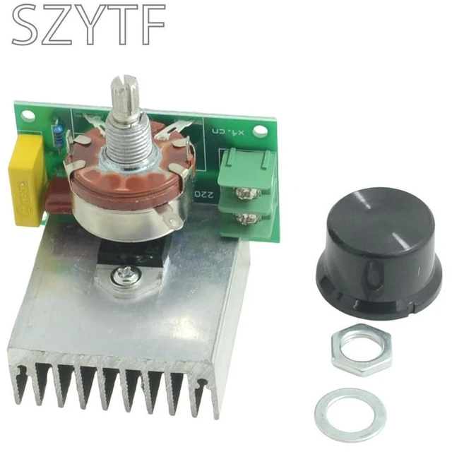 Main image of AC 220V 3800W Voltage Regulator - Speed & Temperature Controller for Electric Tools
