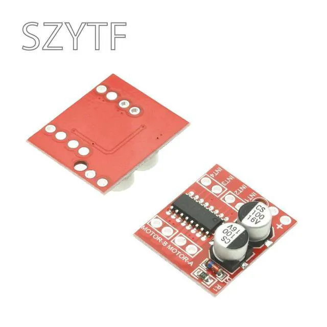 Alt view image 2 of 3 - 10pcs MX1508 DC Motor Driver Module DC 2V-10V 1.5A 2-Way PWM Speed Dual H-Bridge Stepper Motor Driver L298N