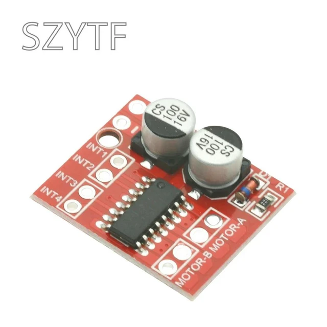Alt view image 3 of 3 - 10pcs MX1508 DC Motor Driver Module DC 2V-10V 1.5A 2-Way PWM Speed Dual H-Bridge Stepper Motor Driver L298N