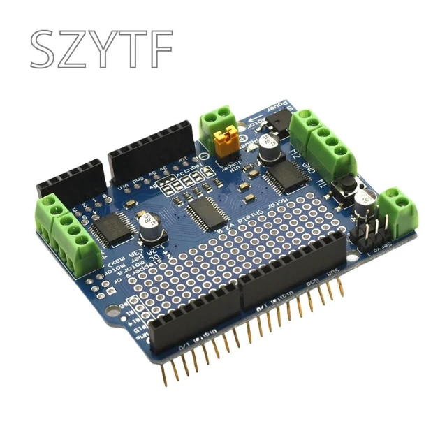 Alt view image 3 of 3 - IIC I2C TB6612 Mosfet Stepper Motor PCA9685 PWM Servo Driver Shield V2 For Robot PWM Mega R3 Replace L293D