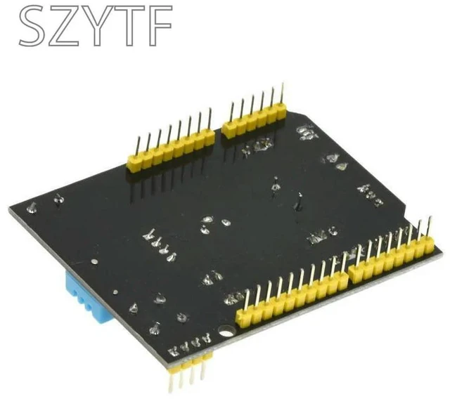 Alt view image 2 of 3 - 9-in-1 Multi-Function Sensor Expansion Board, With DHT11 LM35 Buzzer For UNO R3 Starter Kit Learning DIY Projects