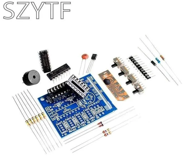 Main image of DIY Kit Sixteen Music Box Suite 16 Kinds of Vioce Kit Electronic Production Bird / Car /Animal Sound
