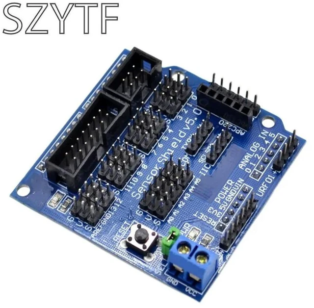 Alt view image 3 of 3 - Sensor Shield V5.0 Sensor Expansion Board MEGA R3 V5 for Electronic Building Blocks Of Robot Parts
