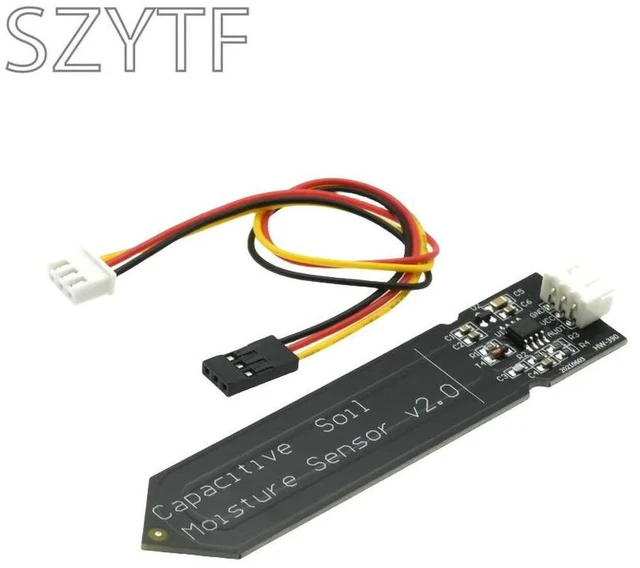 Alt view image 3 of 3 - 10pcs Capacitive soil moisture sensor not easy to corrode wide voltage wire for