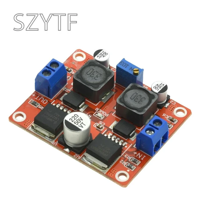 Alt view image 3 of 3 - DC-DC Automatic Voltage Adapter Converter Step Up/Down Module LM2577S + LM2596S