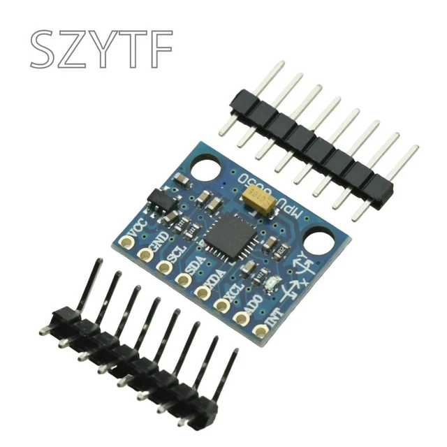 Alt view image 2 of 3 - 1Set IIC I2C GY-521 MPU-6050 MPU6050 3 Axis Analog Gyroscope Sensors + 3 Axis Accelerometer Module For With Pins 3-5V DC