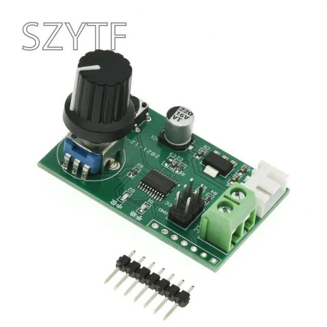 Alt view image 2 of 3 - Dual Channel Servo Controller Board Knob Serial Port 2-Way Tester Module for MG995 MG996R SG90 Robot DIY