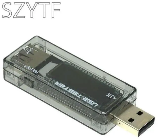 Alt view image 2 of 3 - Digital Dispay USB Tester Current Voltage Charger Capacity Quick Charge Power Bank Meter Voltmeter