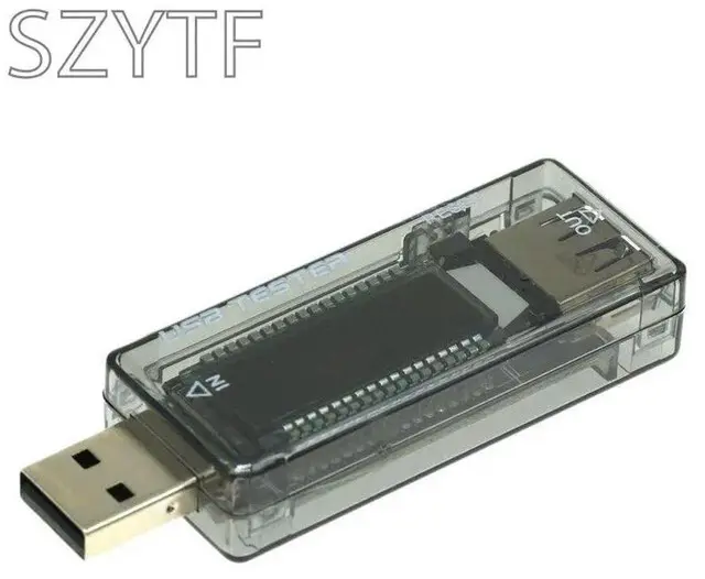 Alt view image 3 of 3 - Digital Dispay USB Tester Current Voltage Charger Capacity Quick Charge Power Bank Meter Voltmeter