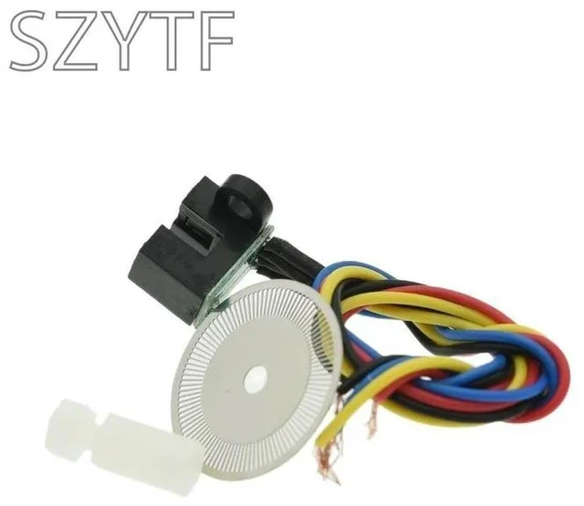 Main image of 1PCS Photoelectric Speed Sensor Encoder Coded Disc Code Wheel For Freescale Car 5V For DIY
