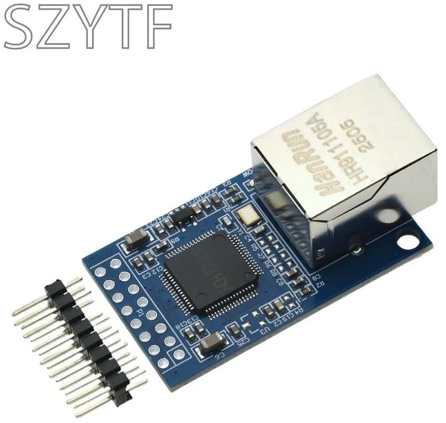 Alt view image 2 of 3 - CH9121 Serial Port Conversion To Ethernet Module Single-chip Microcomputer Networking Module Server