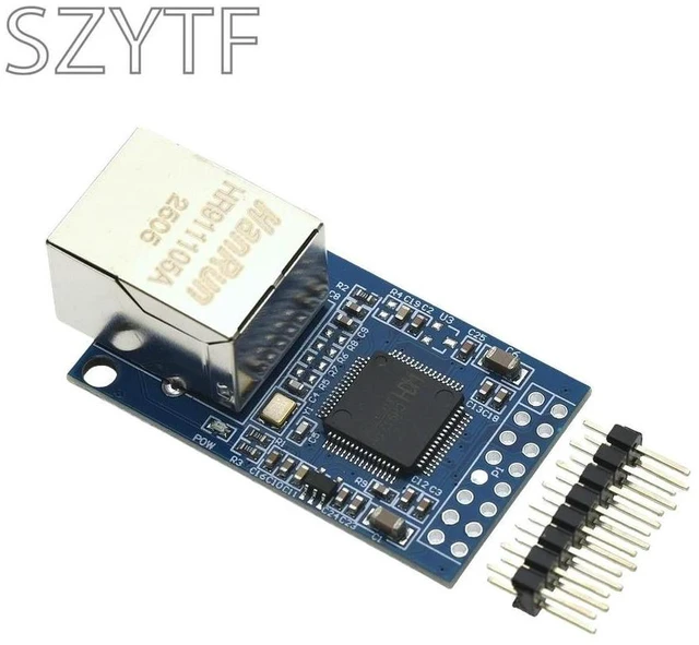 Alt view image 3 of 3 - CH9121 Serial Port Conversion To Ethernet Module Single-chip Microcomputer Networking Module Server